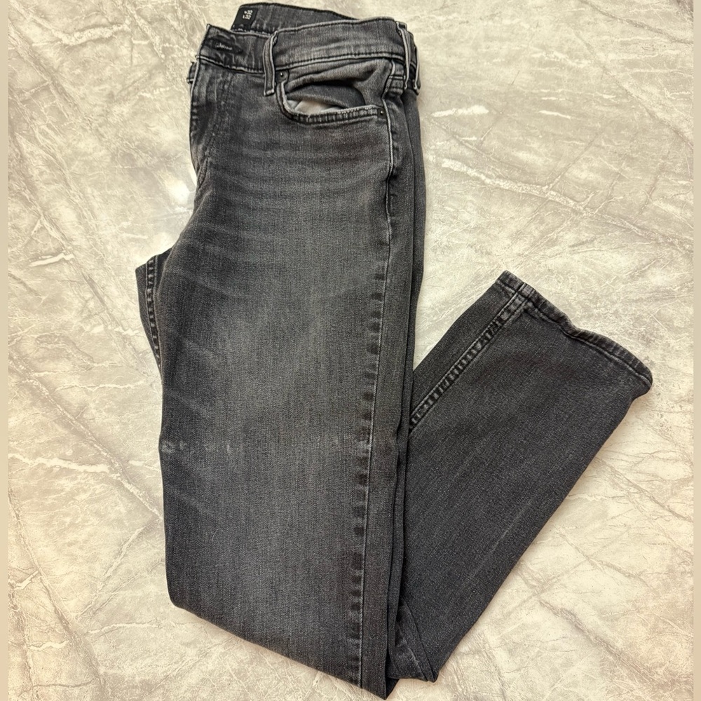 Hollister Dark Gray Slim Straight Jeans 32x32